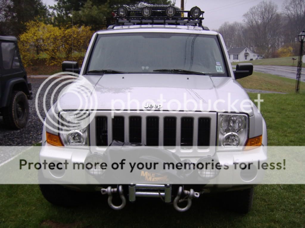 HOW TO Install GetLost4x4 Winch Mount Jeep Commander Forums Jeep